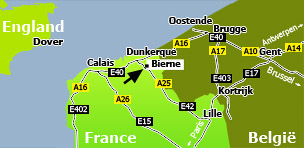 Location on map of Euro Stockage Gestion